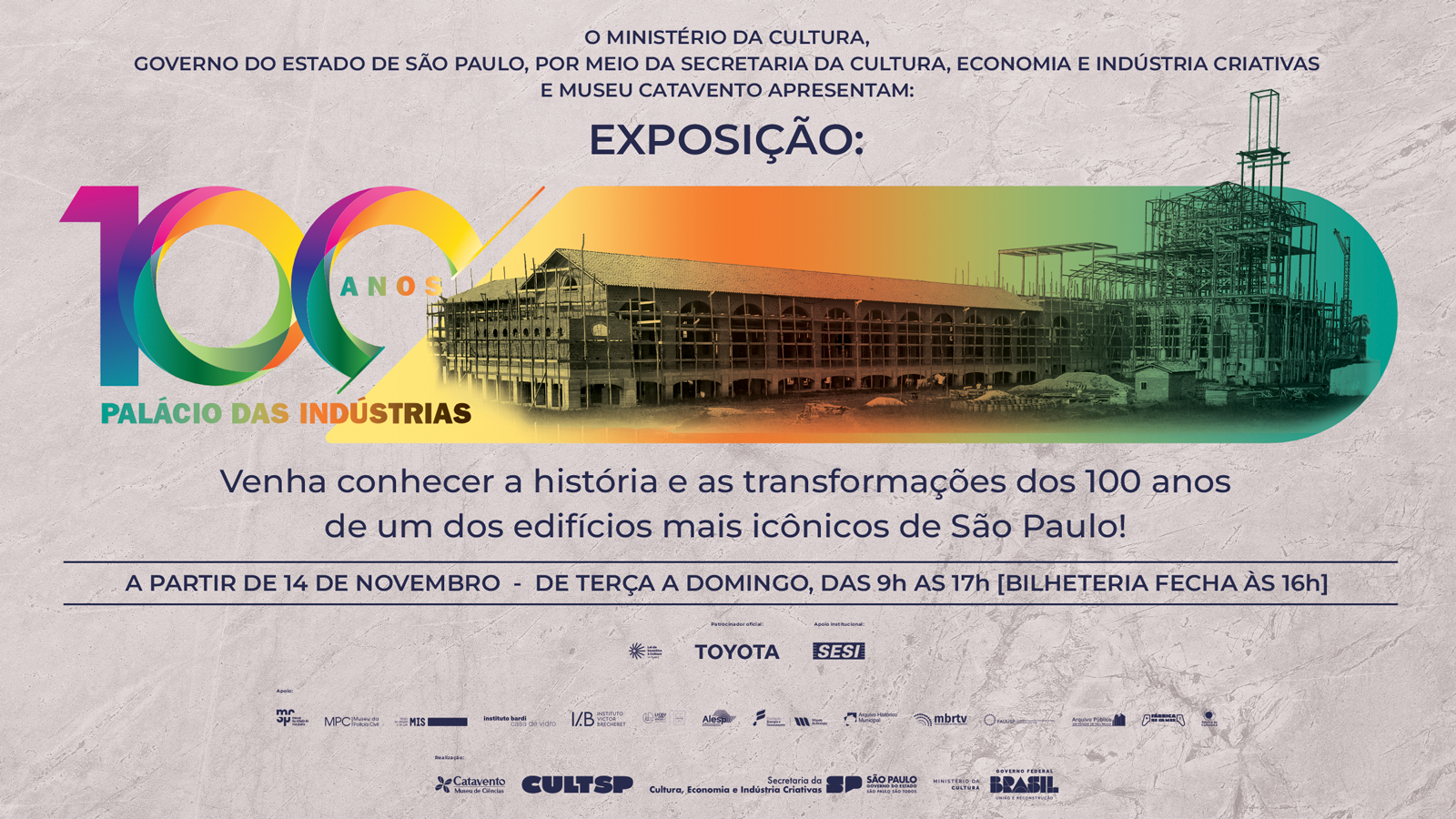 exposição 100 anos