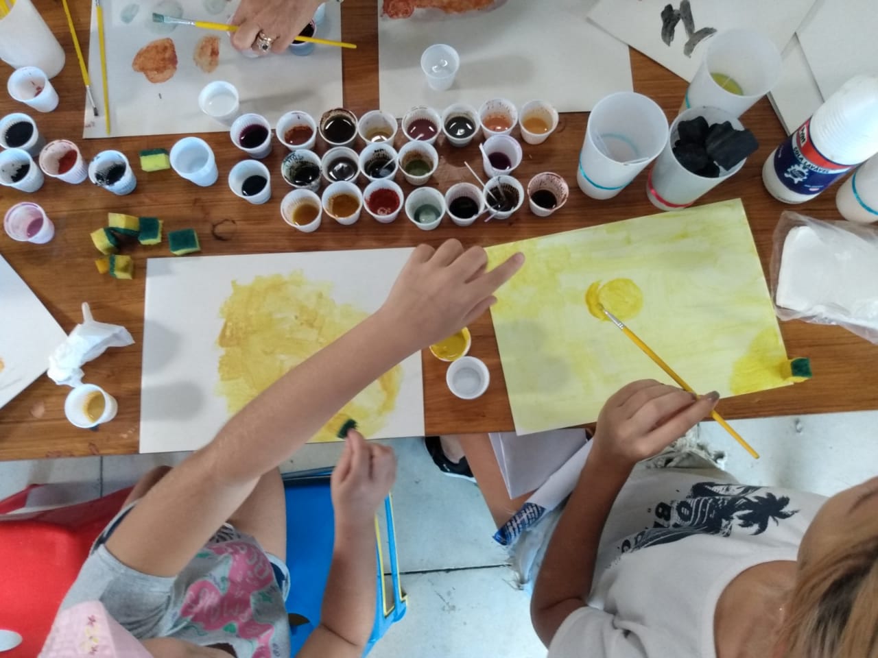 oficina tintas naturais
