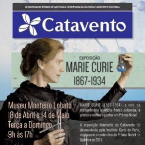 Mostra Marie Curie em Taubaté 