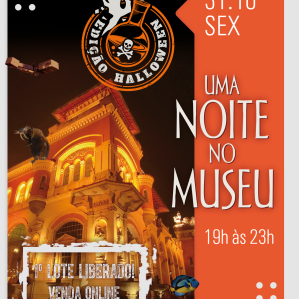 arte - Uma Noite no Museu – Especial Halloween
