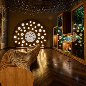 sala de madeira