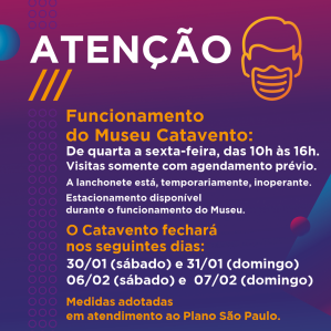 Informativo de funcionamento